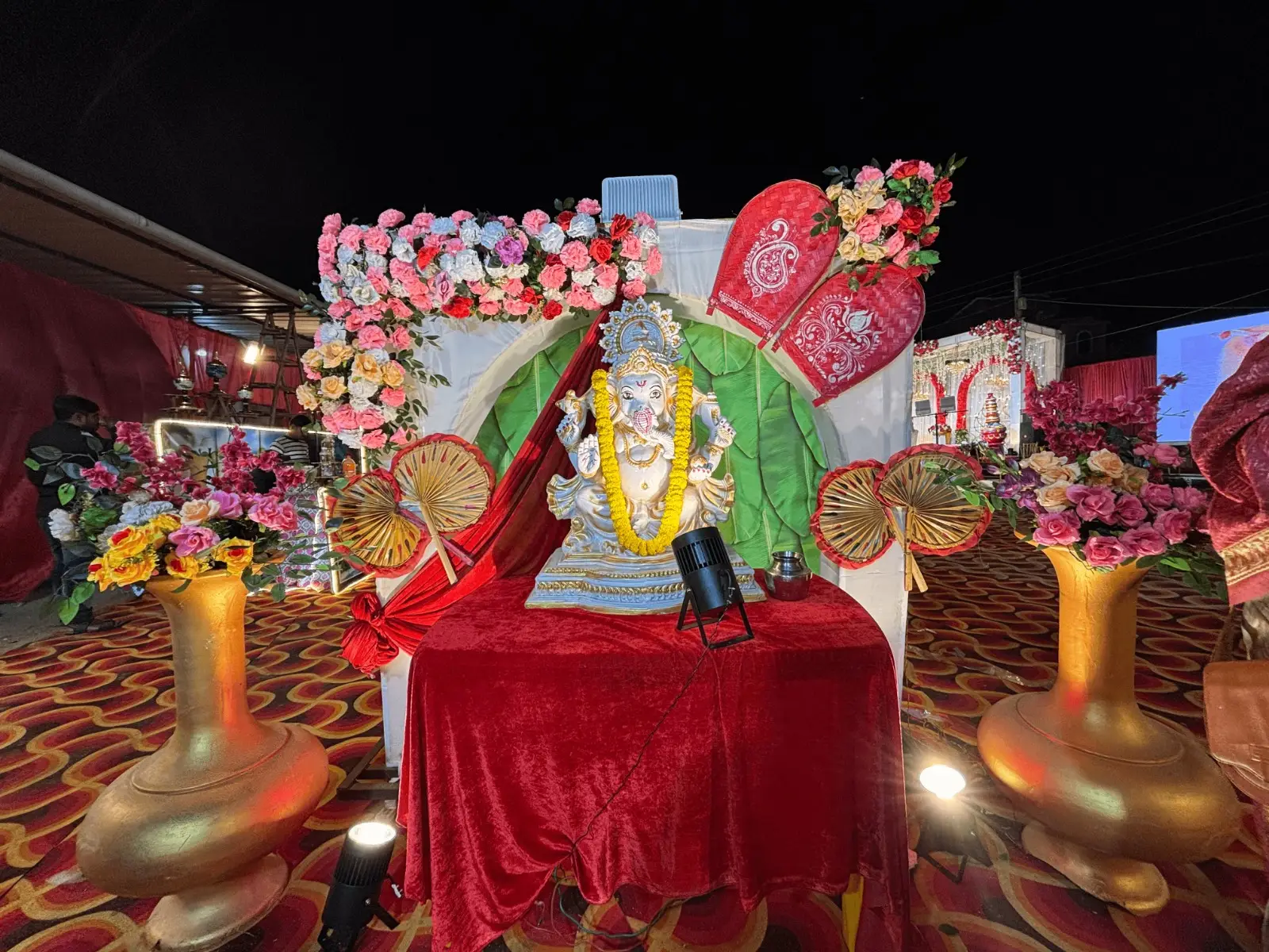 The Royal Courtyard Entrance - Best Event Planners in Bankura